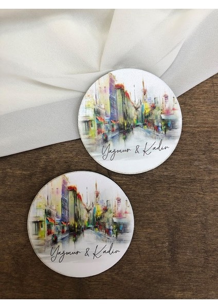 Ahşap Magnet 50 Adet Nikah Magneti Nişan Magneti Kına Magneti Söz Magneti Hediyelik fiyatları