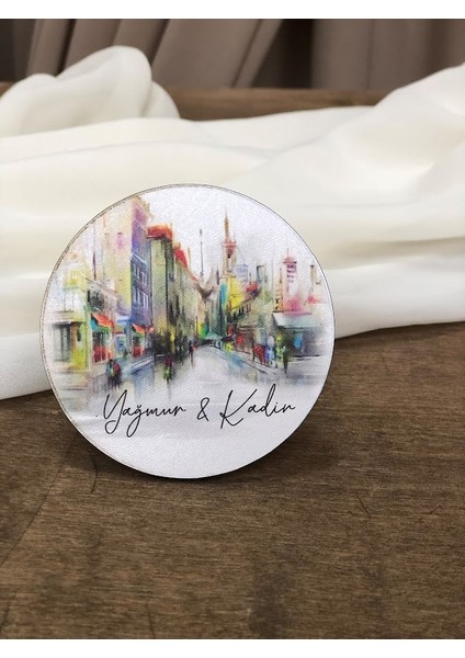 Ahşap Magnet 50 Adet Nikah Magneti Nişan Magneti Kına Magneti Söz Magneti Hediyelik modelleri