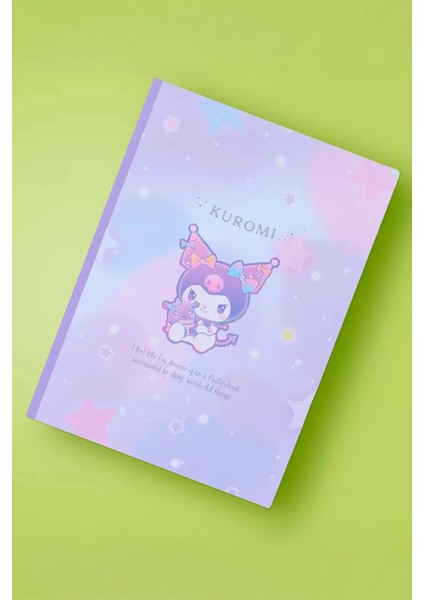 Sanrio Lisanslı B5 Ciltli Not Defteri (64 Yaprak) - Kuromi