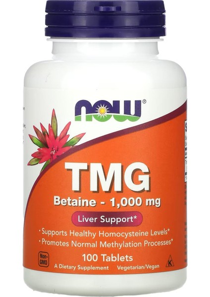 Tmg Betaine - 1,000 Mg 100 Tablet