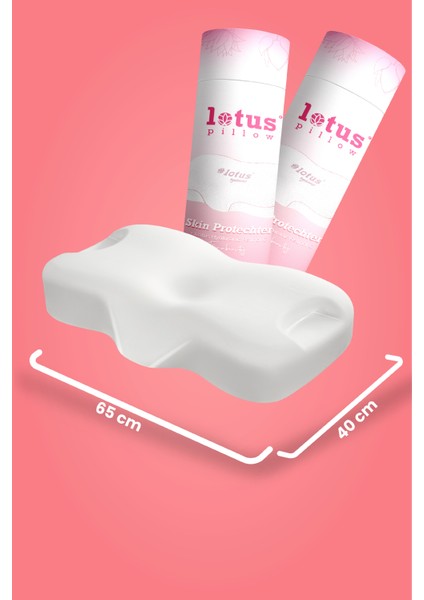 Lotus Beauty Pillow Kırışıklık Önleyici Ortopedik Güzellik Yastığı Ortopedik Yastık Hyaluronik Asit fırsatları