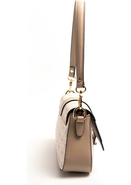 Kadın Çapraz Çanta 1177-46529 Sılver Polo Çapraz Bayan Çantası M178 Bej-Mat Kum modelleri