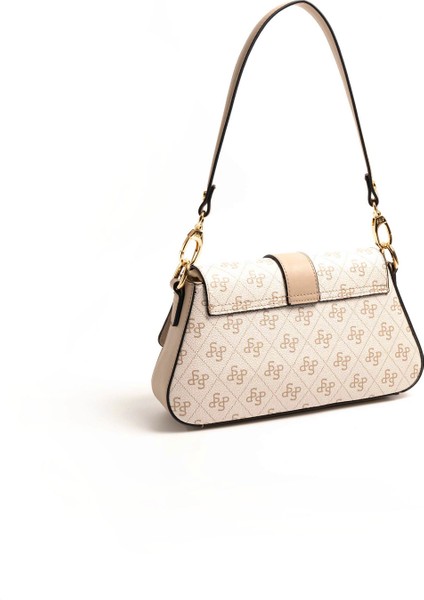 Kadın Çapraz Çanta 1177-46529 Sılver Polo Çapraz Bayan Çantası M178 Bej-Mat Kum fırsatları