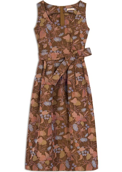 Çiçek Jakarlı Elbise MW6240002054054 indirimleri