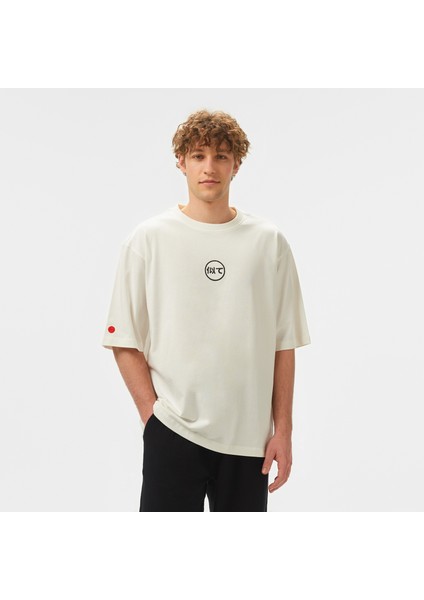 Unıted4 Karma Erkek Beyaz T-Shirt