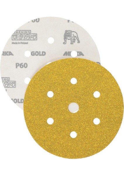 Mırka Gold Zımpara 150 mm Cırt 7 Delik P100 100'LÜ Paket modelleri