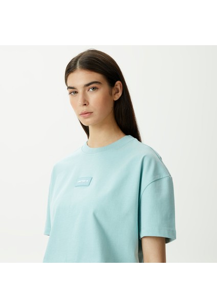 Unıted4 1.0 Essentials Kadın Mavi Crop T-Shirt fırsatları