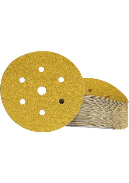 Mırka Gold Zımpara 150 mm Cırt 7 Delik P180 100'LÜ Paket