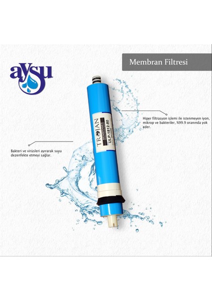 Su Arıtma Cihazı 5 Aşamalı Lg Membranlı - Mavi