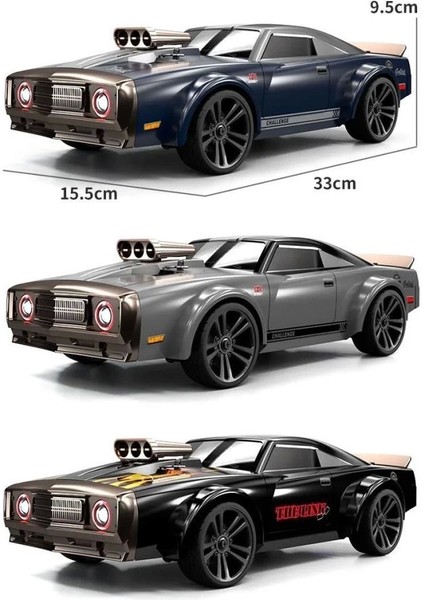 Drift Yapabilen 4x4 Kumandalı Araba – Hız Tutkunlarına Özel