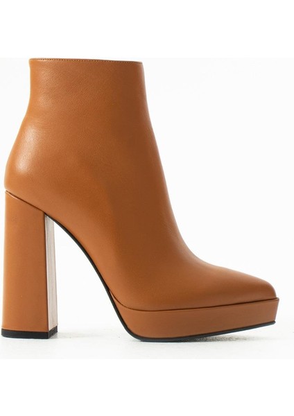 Kadın Bej Deri Platform Bot fırsatları