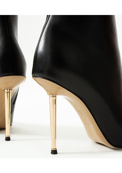 Kadın Hakiki Deri Bot Siyah fırsatları