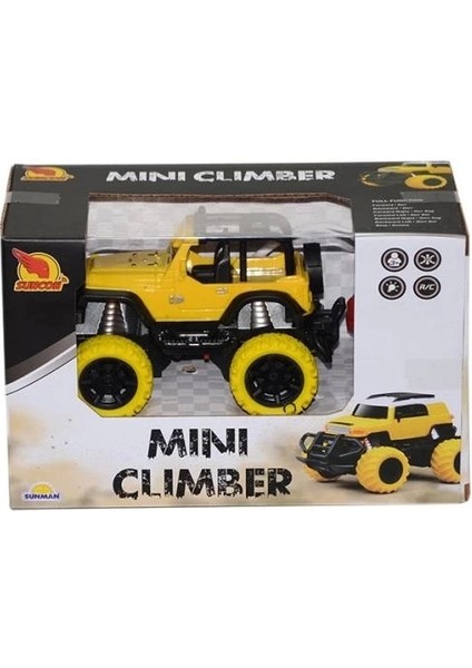 Uzaktan Kumandalı Mini Jeep 12 cm - Çocuk Için Eğitici ve Eğlenceli Işıklı Araba