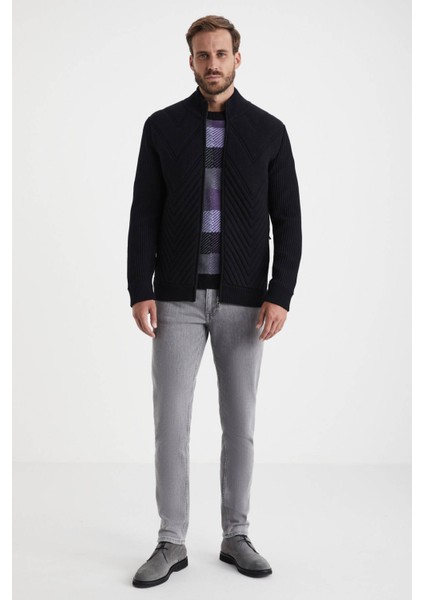 Siyah Activewear Triko Ceket