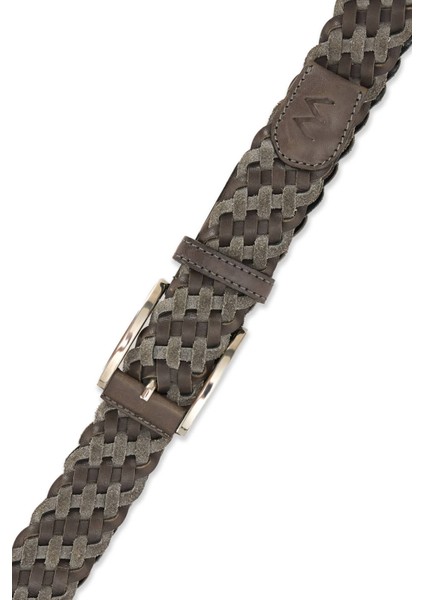 El Yapımı Örgü Orta Gri Kemer indirimleri