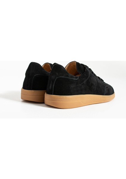 Kadın Hakiki Deri Sneaker Siyah