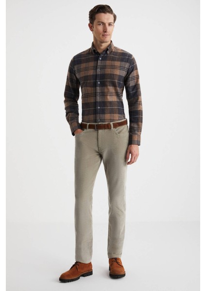 Kaşmir Pamuk Karışım 5 Cep Camel Pantolon fiyatları