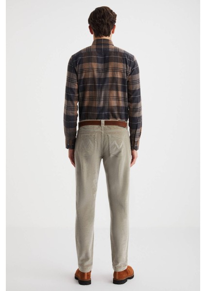 Kaşmir Pamuk Karışım 5 Cep Camel Pantolon modelleri