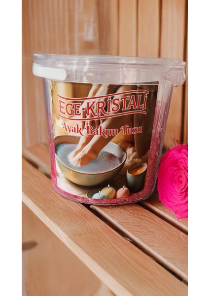 Gül Aromalı Ayak Bakım Tuzu 1 kg