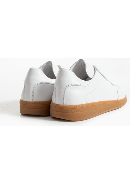 Kadın Hakiki Deri Sneaker Beyaz modelleri