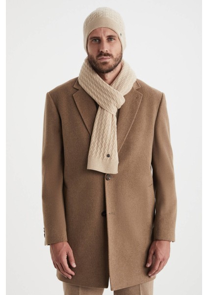 Lambswool Yün Camel Bere modelleri