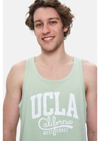 Pebble Duman Yeşili Sıfır Kol Baskılı Oversize Erkek Tshirt fiyatları