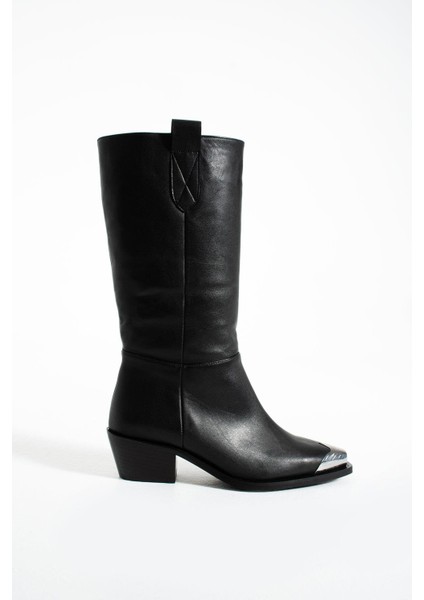 Kadın Hakiki Deri Çizme Siyah fiyatları