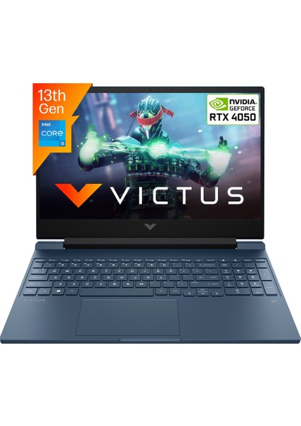Victus Gaming 15-FA1033NT Intel Core I5 13500H 32GB 1tb SSD RTX4050 Freedos 15.6" Fhd Taşınabilir Bilgisayar 7N9V2EA-321