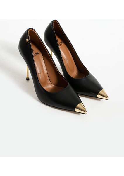 Kadın Hakiki Deri Stiletto Siyah fiyatları