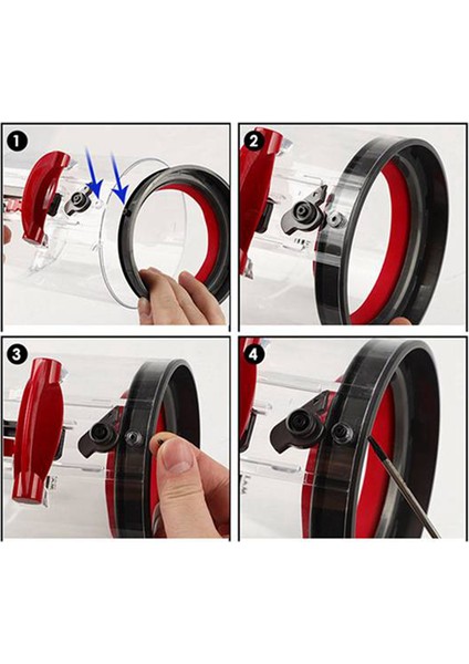 V11 V15 SV14 SV15 SV22 Elektrikli Süpürge Kovası Parçaları Için Toz Haznesi Sızdırmazlık Halkası Değişimi (Yurt Dışından)