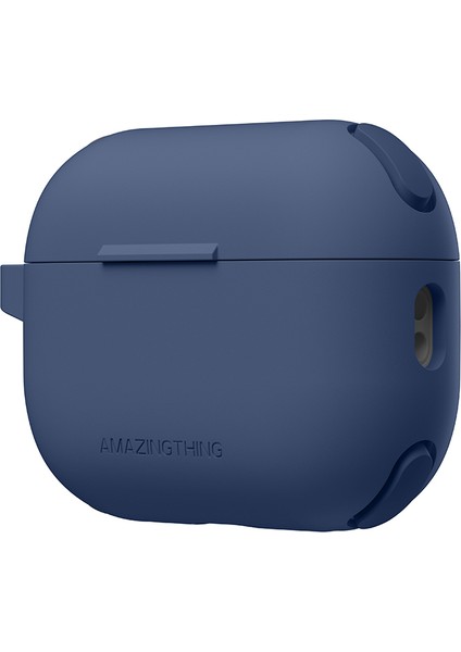 Airpods Pro 2 Uyumlu Amazingthing Airbag Köşe Tasarımlı Omni Serisi Silikon Kapak Lacivert fiyatları