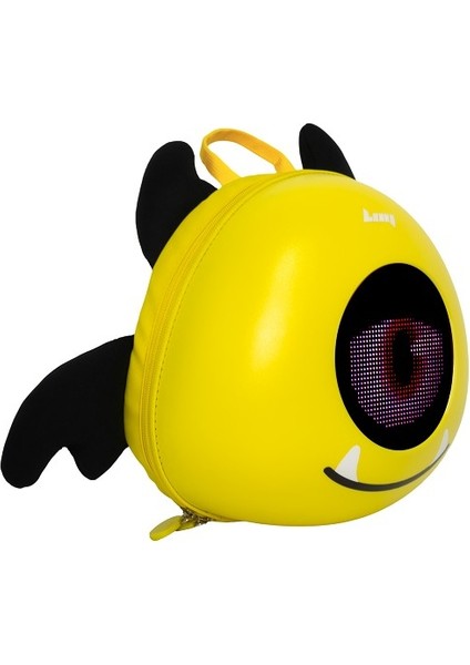 Prıme Tek Göz Sarı LED Sırt Çantası, Ledli Çanta, Okul Çantası, Ekranlı Çanta modelleri