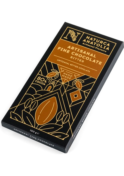 Naturca Bitter Tablet Çikolata 100 gr