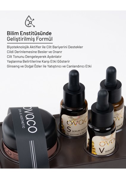 4d Dynamic Advanced Cilt Bakım Seti – 4 Aşamalı Serum + Krem | Peptid, Hyaluronik Asit, Ginseng Özlü Yoğun Onarım
