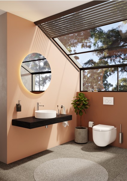 ARCHIPLAN 7439B003-0016 Çanak Lavabo, Yuvarlak, Beyaz fiyatları