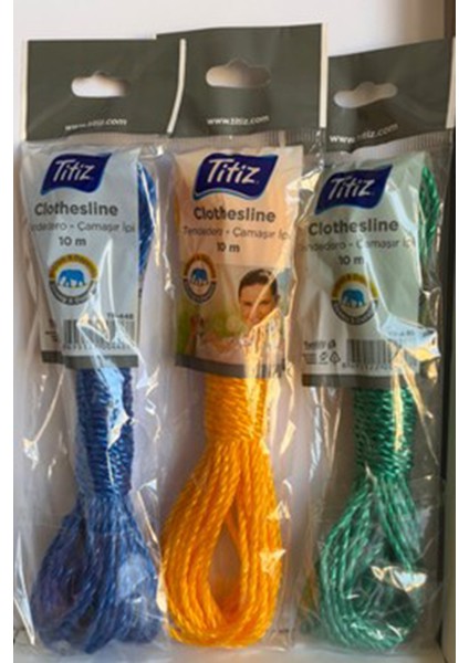 Çamaşır Ipi 10 Metre 2'li Paket