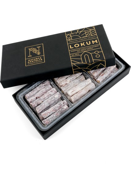 Lokum Mix 250G (Nar, Karadut, Vanilya) fiyatları