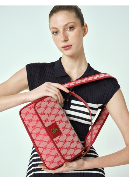 Kırmızı Omuz Çantası 05PO25Y2041-KN4P Kr