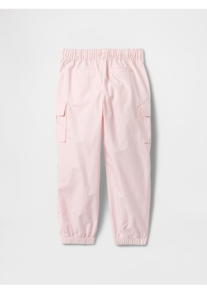 Kız Bebek Pembe Paraşüt Pantolon