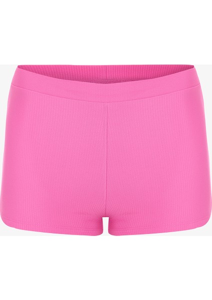 Pembe Pale Boxer Bikini Altı