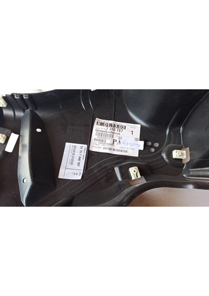 Alt Gövde Kaplaması G30 Bmw 51-75-7-340-787 Sol 530I, 540I, 530E, M550I, 530I, 540I, 530E, M550I. 540D. 51 75 7 340 787 Bmw Alt Gövde Koruması (51757340787) modelleri