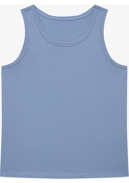 Erkek Çocuk Pufferfish Balık Baskılı Pamuklu 2'li Atlet modelleri