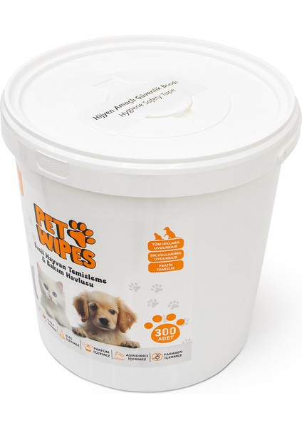 Wipes Evcil Hayvan Temizlik Havlusu 300 Ad indirimleri