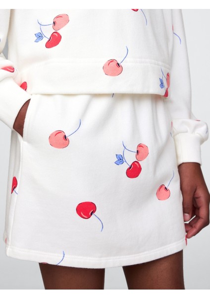 Kız Çocuk Bej Kids Vintage Soft Fransız Havlu Kumaş Etek fiyatları