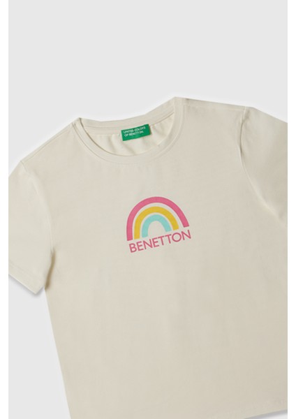 Benetton Kiz Cocuk Tisort