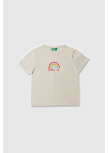 Benetton Kiz Cocuk Tisort