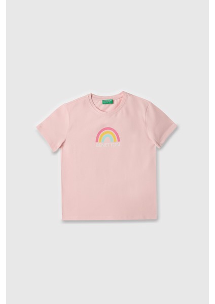 Benetton Kiz Cocuk Tisort