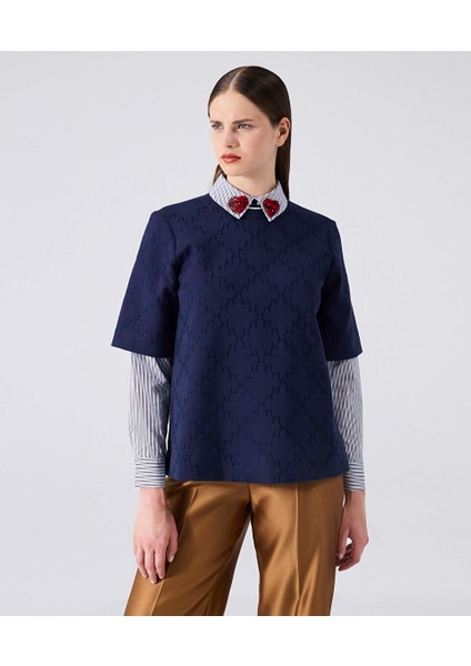 Logo Nakışlı Tişört MW6240070004015