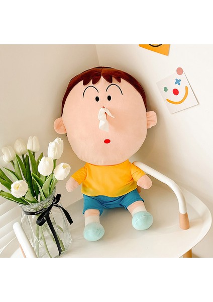 Yaratıcı Aptal Kağıt Kutusu Peluş Oyuncak Bebek (Yurt Dışından)