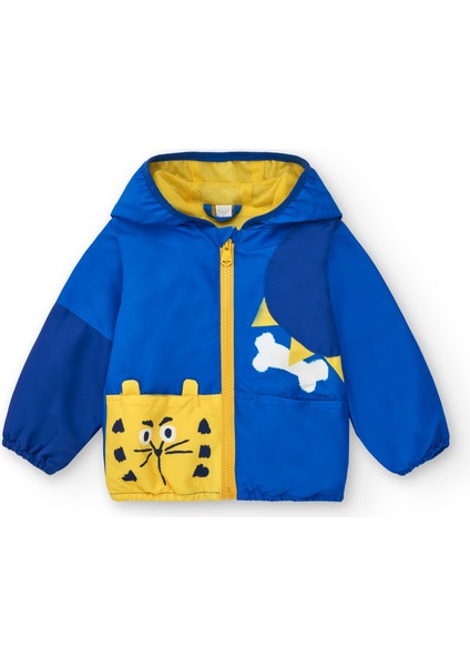 03-06 Yaş Tuc Tuc Mavi Mevsimlik Yağmurluk - Mavi